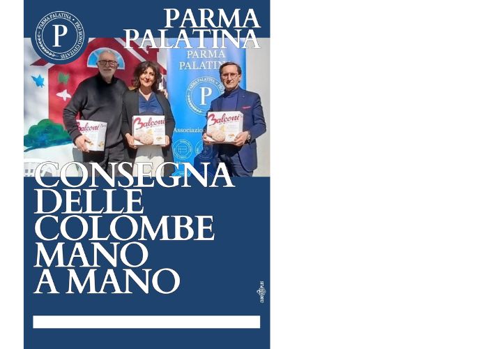 CONSEGNA DELLE COLOMBE MANO A MANO